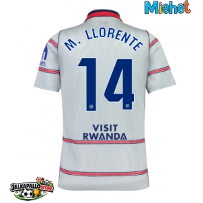 Atletico Madrid Marcos Llorente #14 Kolmaspaita 2026-27 Lyhythihainen Atletico Madrid Marcos Llorente #14 Kolmaspaita 2026-27 Lyhythihainen